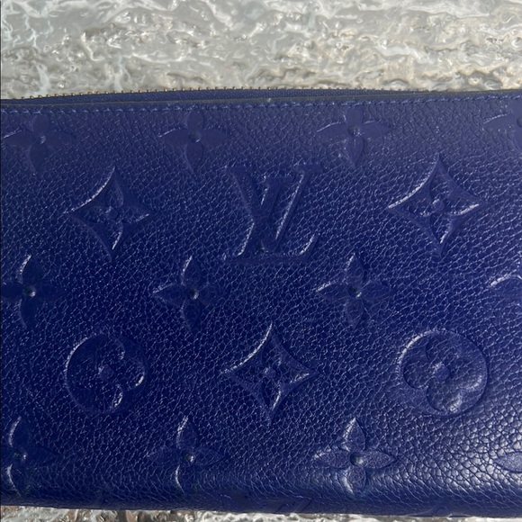 Louis Vuitton Navy Blue Empriente Zipper Long Wallet - Picture 7 of 15